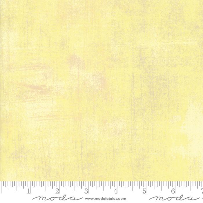Yellow Grunge Basics Lemon Grass 44"/45" Per Yard Moda Fabrics & Supplies