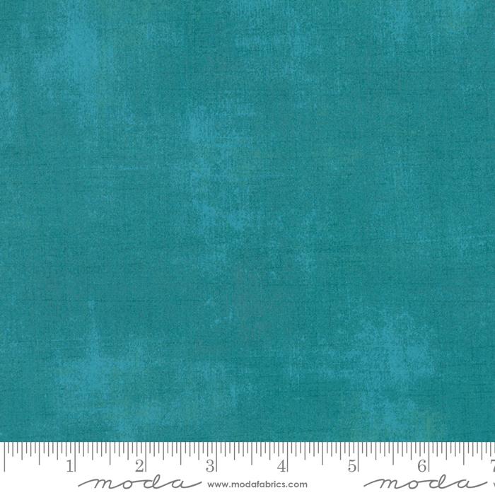 Moda Grunge Basics quilting cotton blender fabric in Ocean