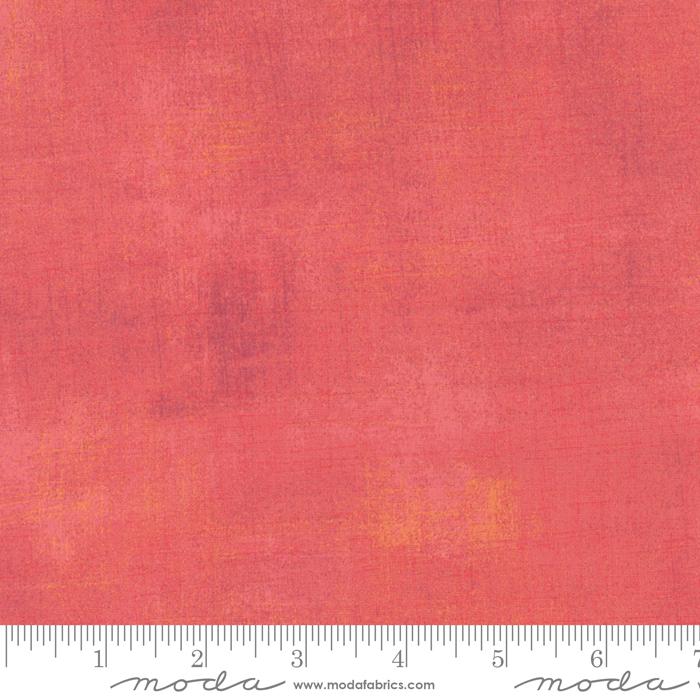 Pink Grunge Basics Salmon 44"/45" Per Yard Moda Fabrics & Supplies