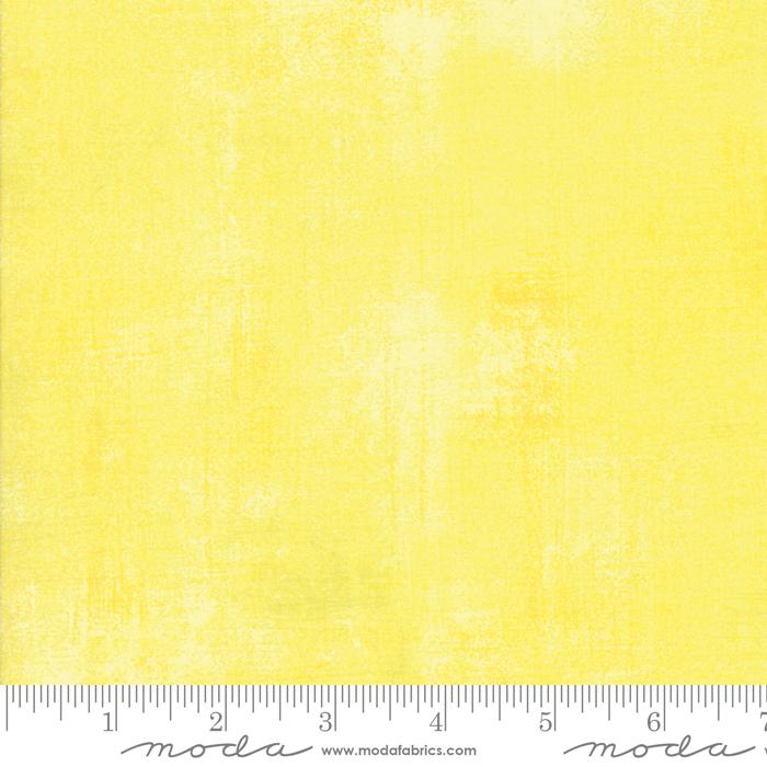 Moda Grunge Basics quilting cotton blender fabric in Lemon Drop