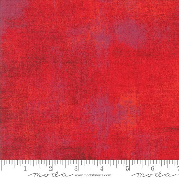 Red Grunge Basics Rocacco 44"/45" Per Yard Moda Fabrics & Supplies