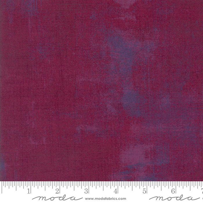 Red Grunge Basics Boysenberry 44"/45" Per Yard Moda Fabrics & Supplies