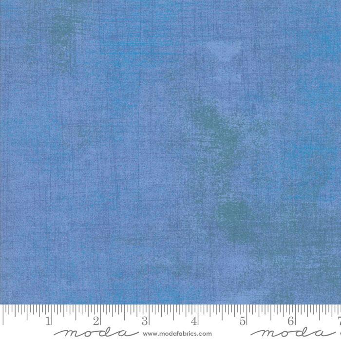 Moda Grunge Basics quilting cotton blender fabric in Heritage Blue