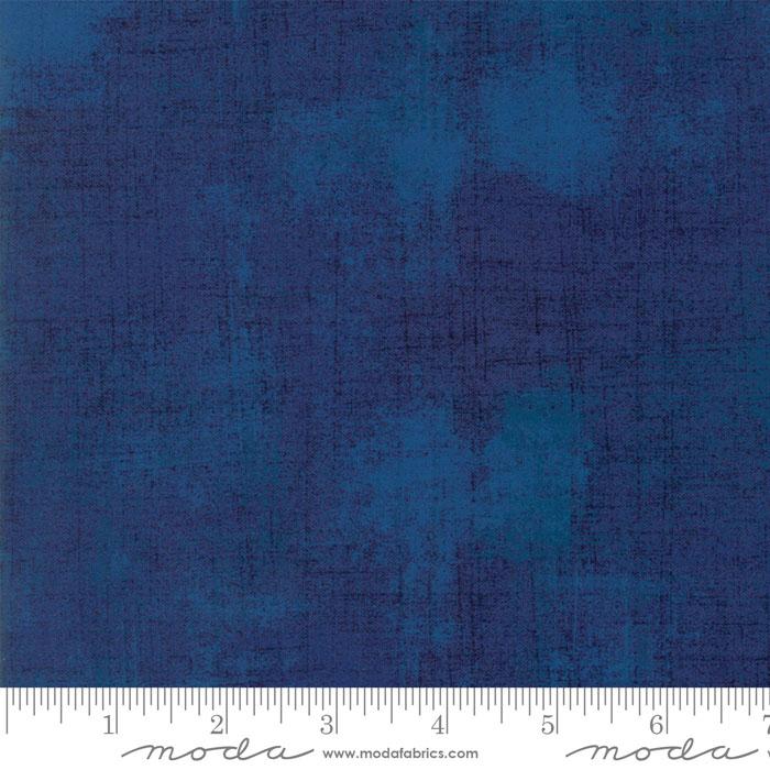 Blue Grunge Basics Regatta 44"/45" Per Yard Moda Fabrics & Supplies