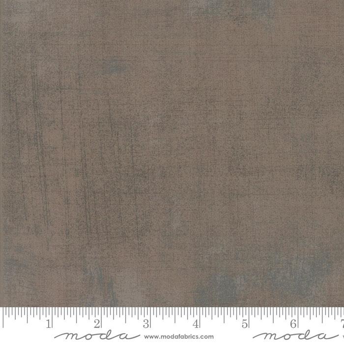 Moda Grunge Basics quilting cotton blender fabric in Maven Taupe
