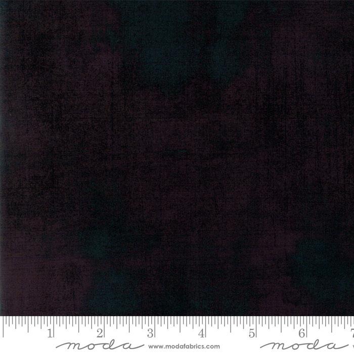 Moda Grunge Basics quilting cotton blender fabric in Maven Onyx