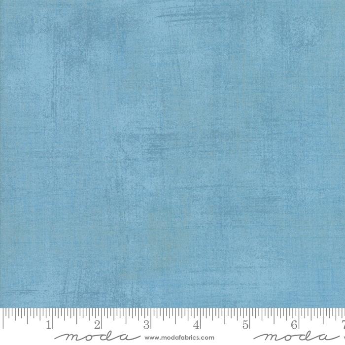 Moda Grunge Basics quilting fabric in Crystal Sea 30150 480
