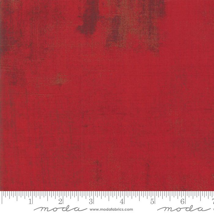 Moda Grunge Basics quilting cotton blender fabric in Berry