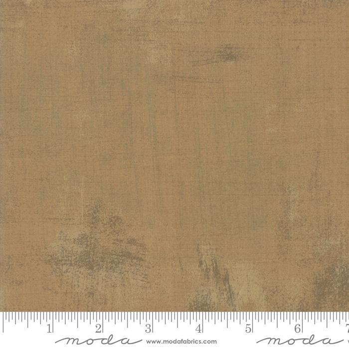 Brown Grunge Basics Caramel 44"/45" Per Yard Moda Fabrics & Supplies