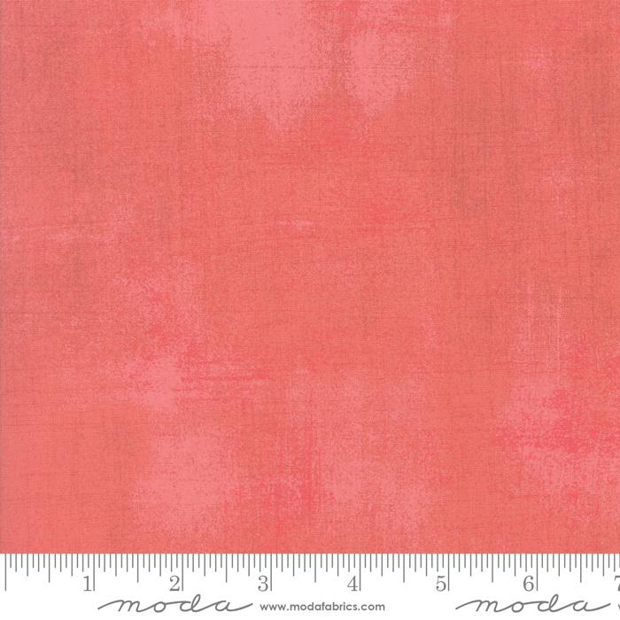 Pink Grunge Basics Mango 44"/45" Per Yard Moda Fabrics & Supplies
