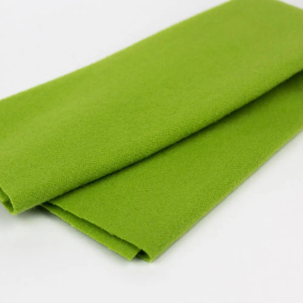 LN13 - Electric Lime Merino Wool Fabric WonderFil USA