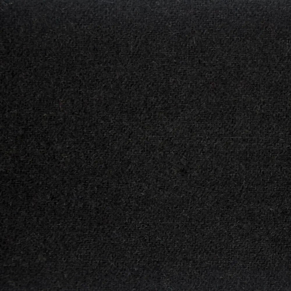 LN30 - Black Merino Wool Fabric WonderFil USA
