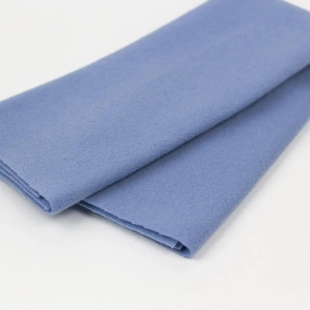 LN54 - Powder Blue Merino Wool Fabric WonderFil USA
