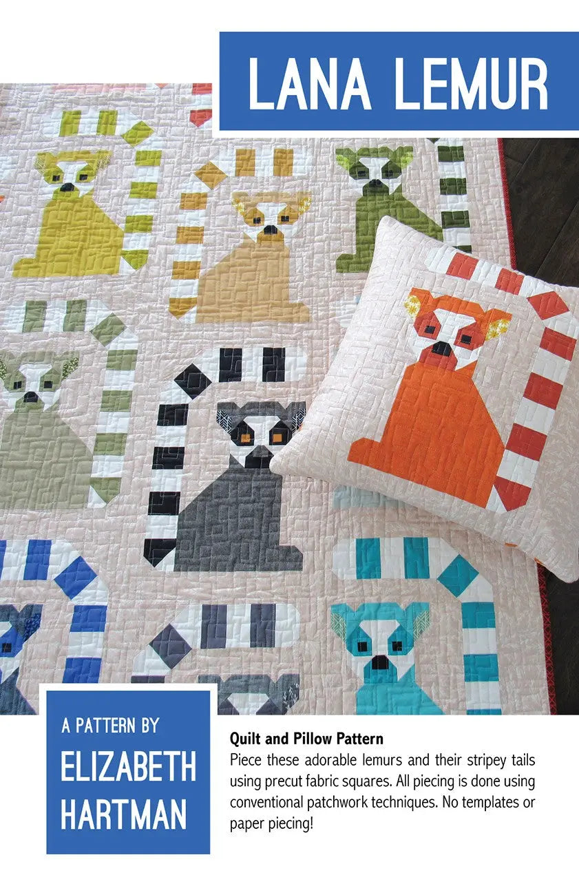 Lana Lemur - Linda's Electric Quilters