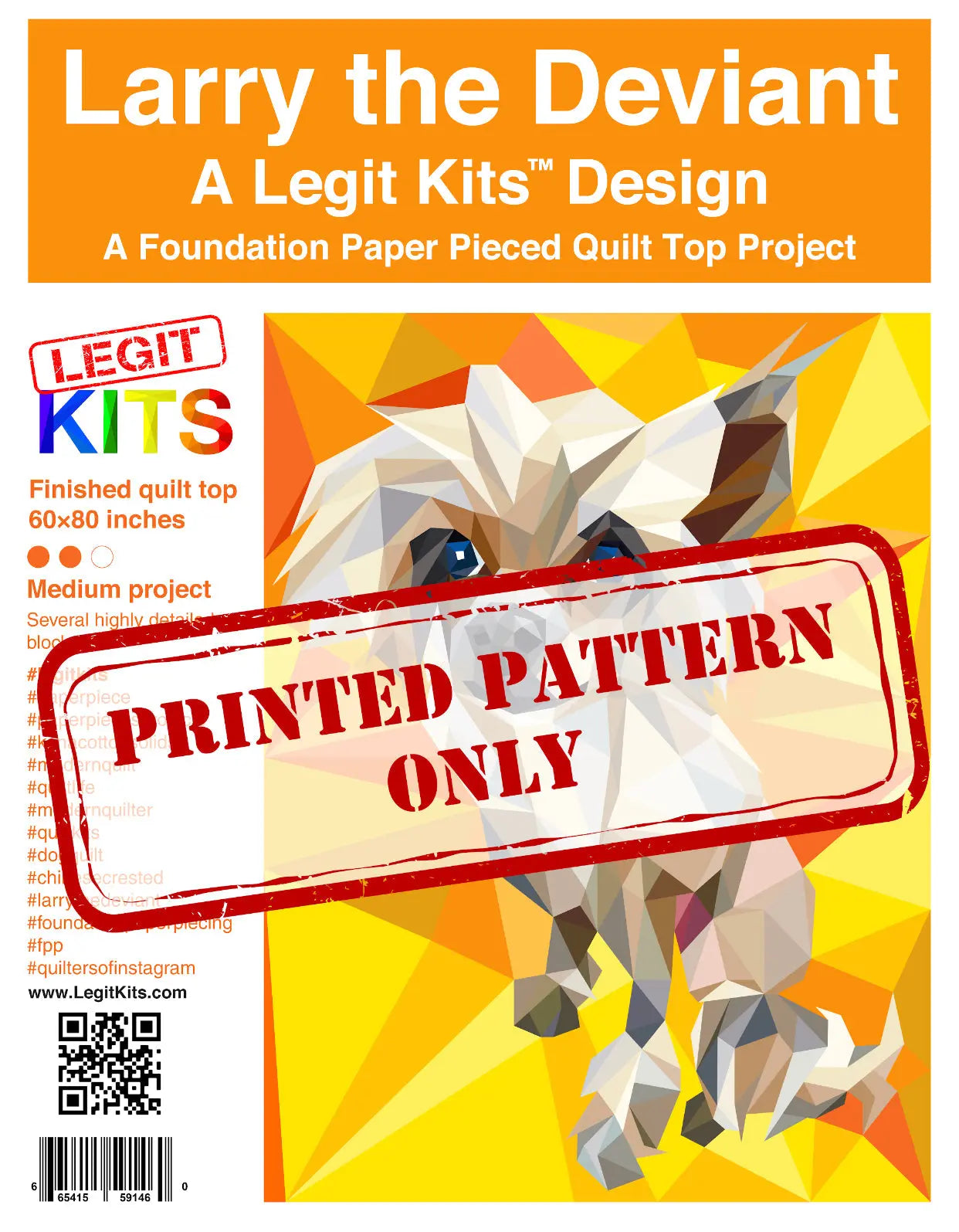 Larry the Deviant Pattern Legit Kits