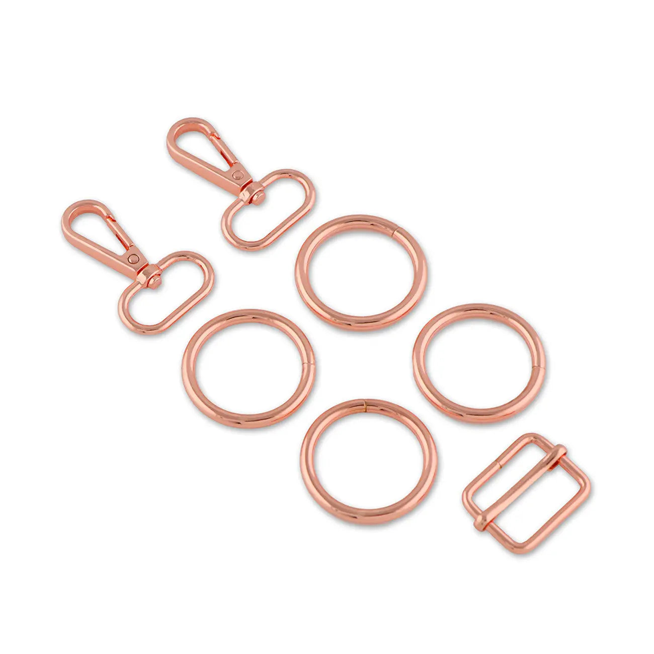 Lauren Hardware Kit Rose Gold - Linda's Electric Quilters