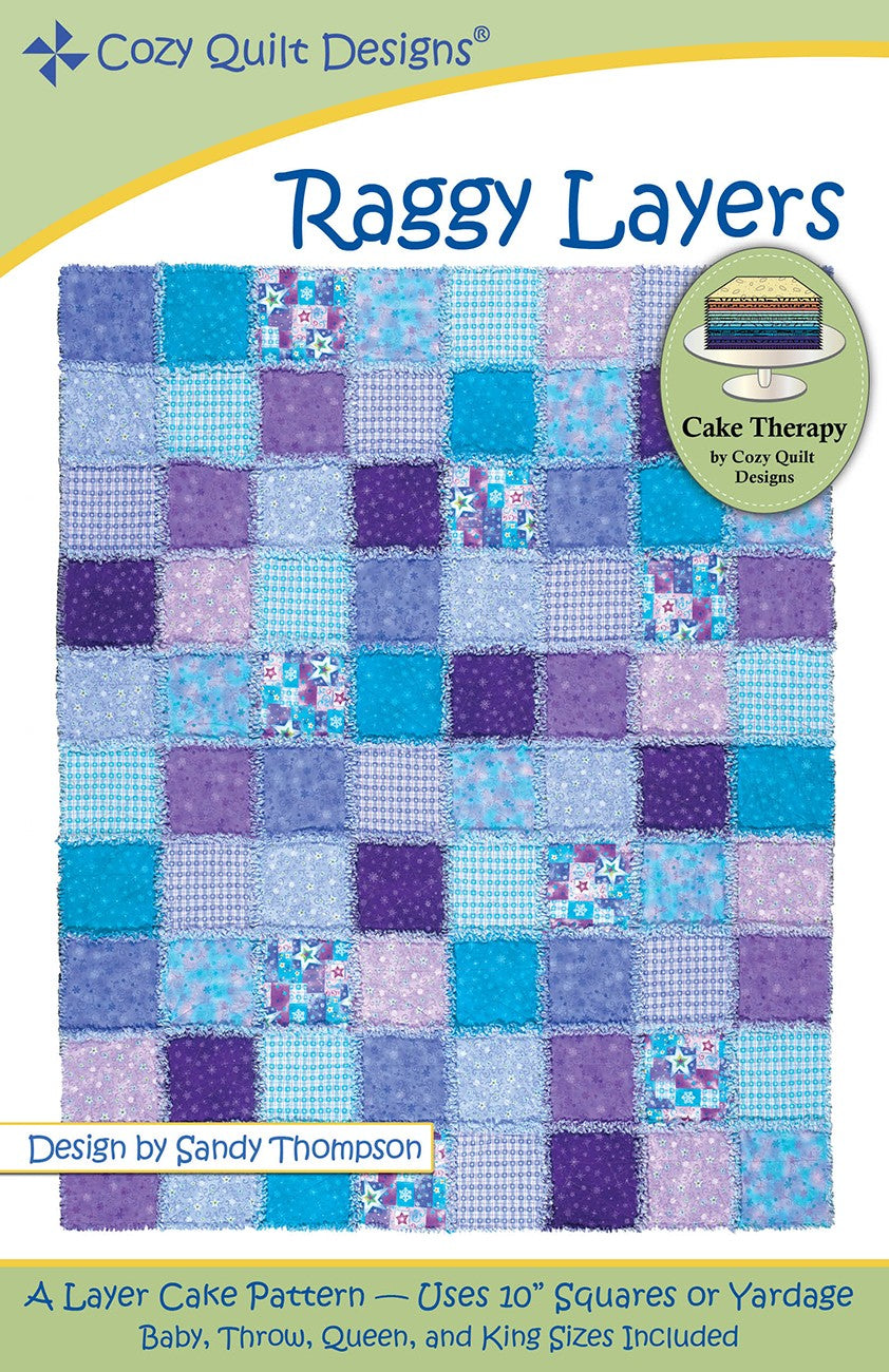 Layer Cake - Raggy Layers - Linda's Electric Quilters