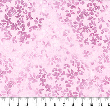 Leaf Pink Blush 44 45 inch Cotton Fabric Northcott