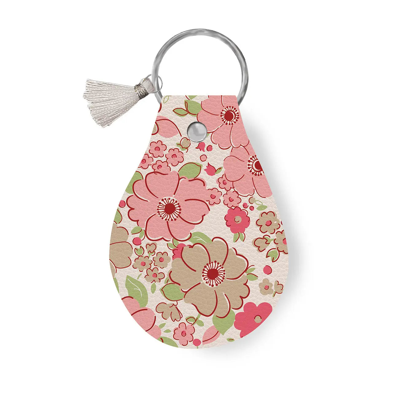 Leather Circle Key Chain Mercantile - Linda's Electric Quilters