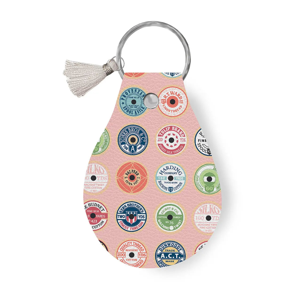 Leather Circle Key Chain Sew Much Fun - Linda's Electric Quilters