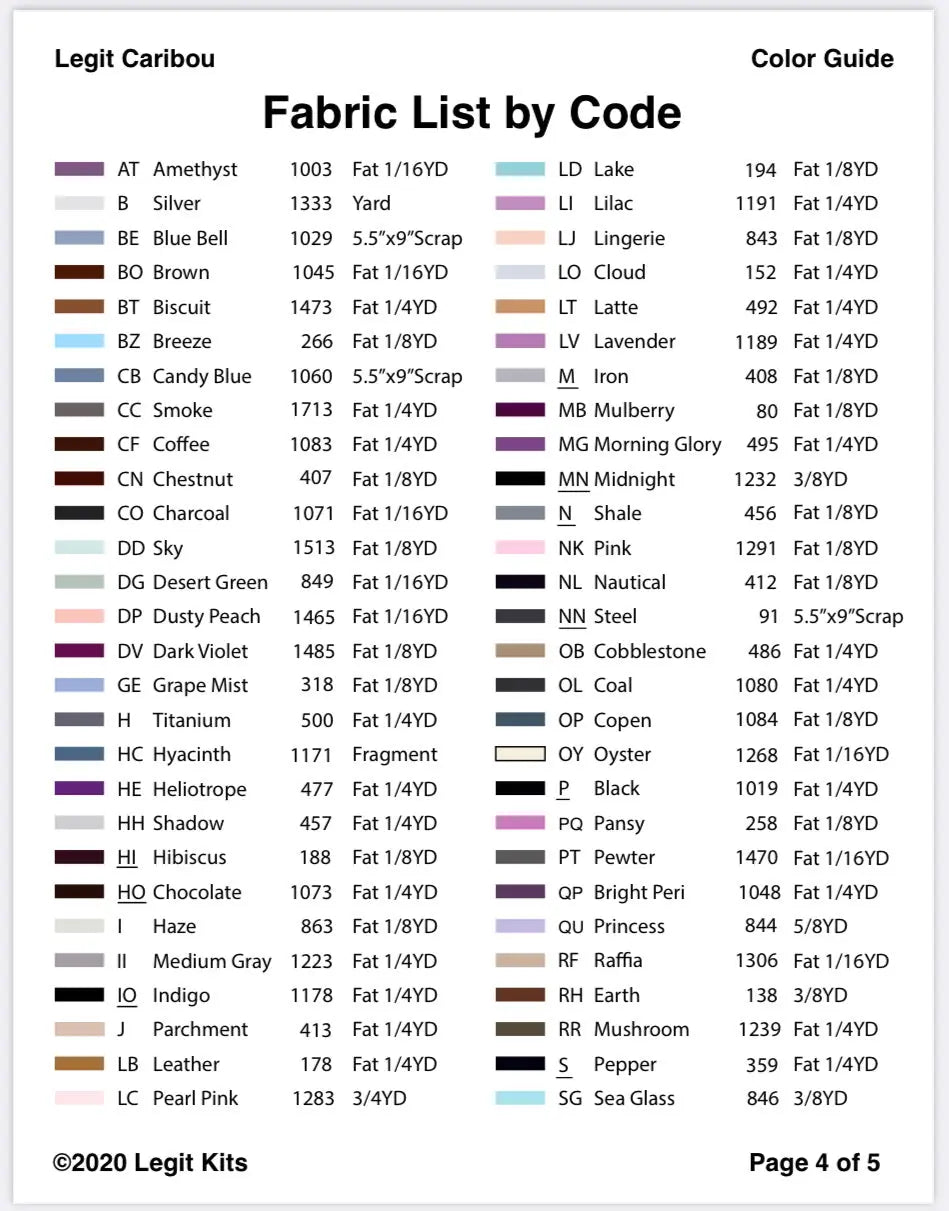 Legit Caribou Quilt Kit - Linda's Electric Quilters