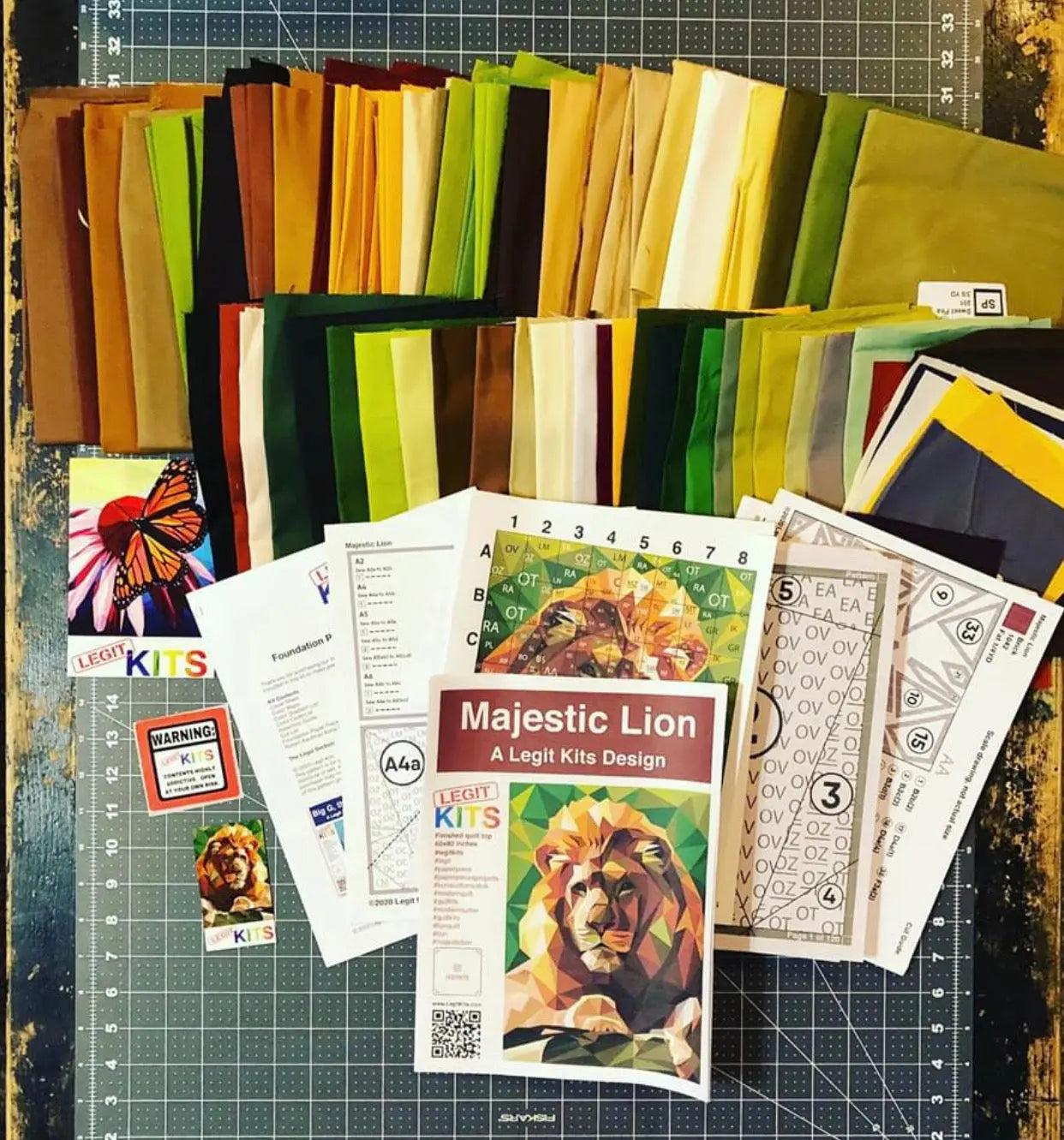 Legit Lion Full Quilt Kit Legit Kits