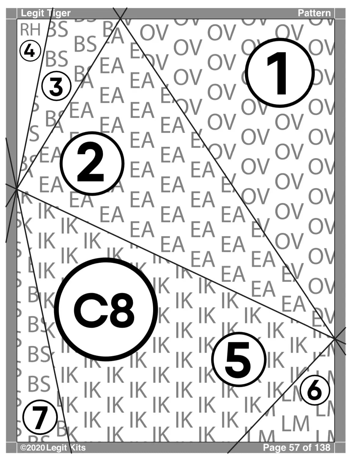 Legit Tiger Pattern Legit Kits