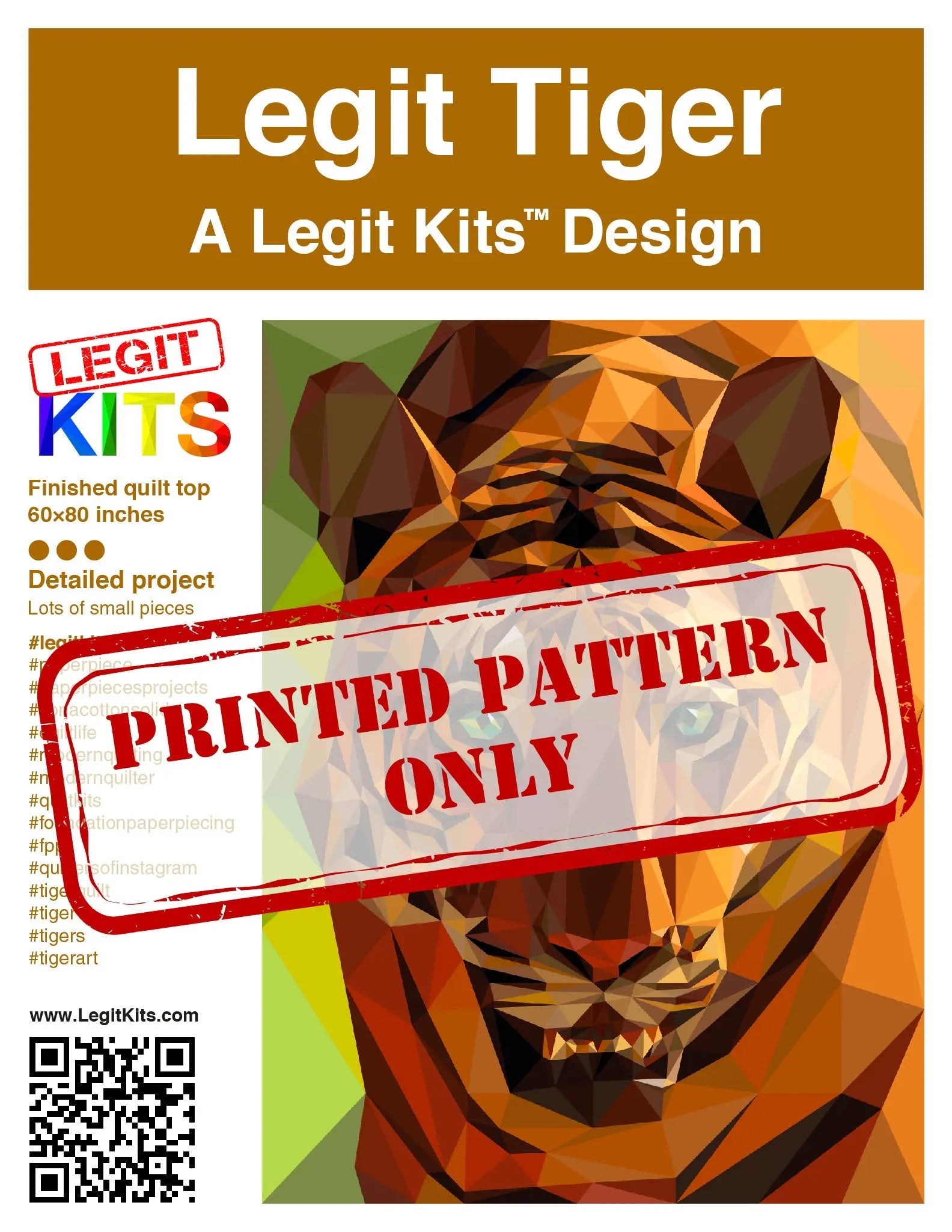Legit Tiger Pattern Legit Kits