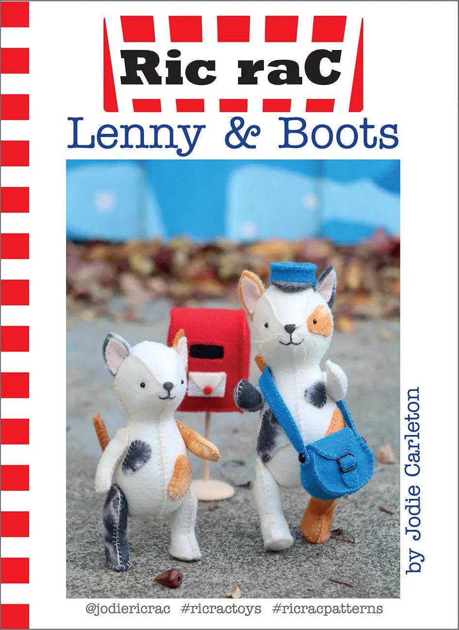 Lenny & Boots - Linda's Electric Quilters