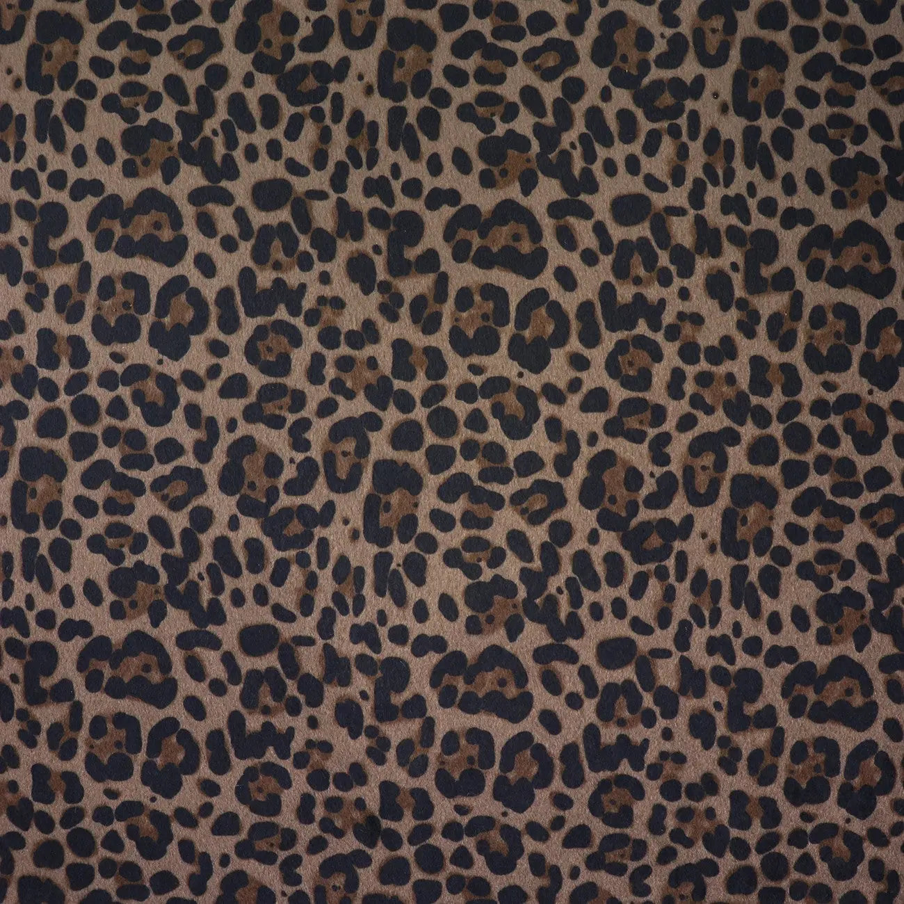 Leopard Charcoal Mocha Faux Fur 1/2 Yard Checker Distributor