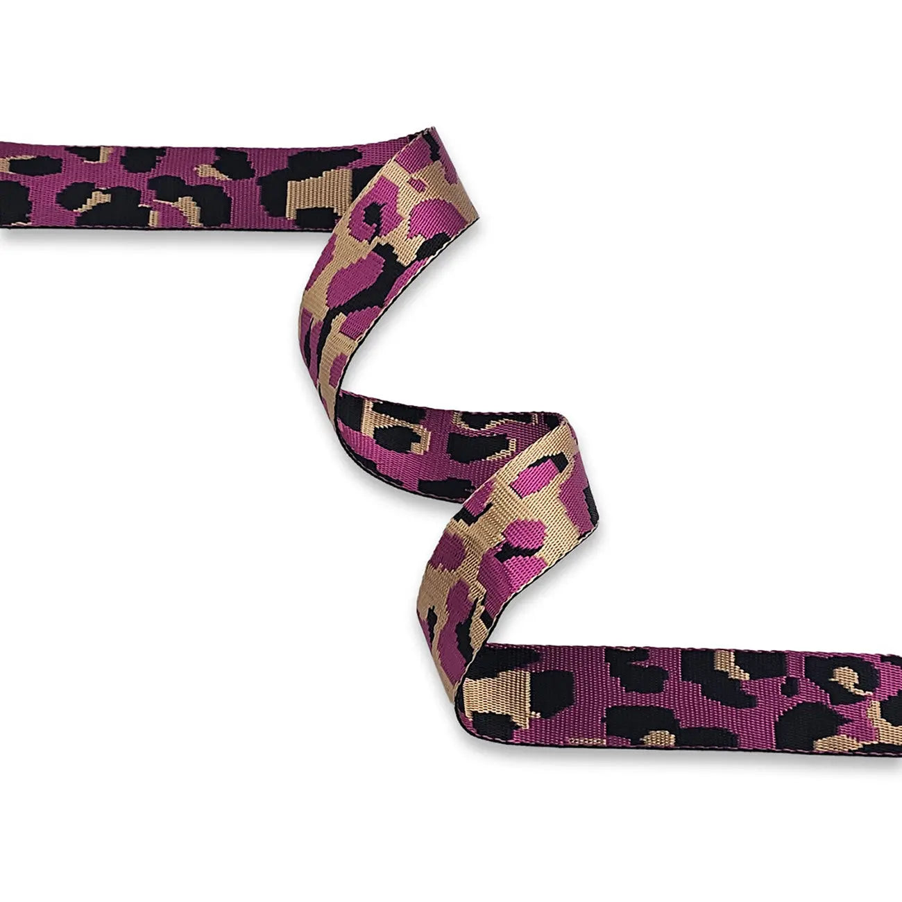 Leopard Violet Rose Webbing 1-1/2in x 3 yd Checker Distributor