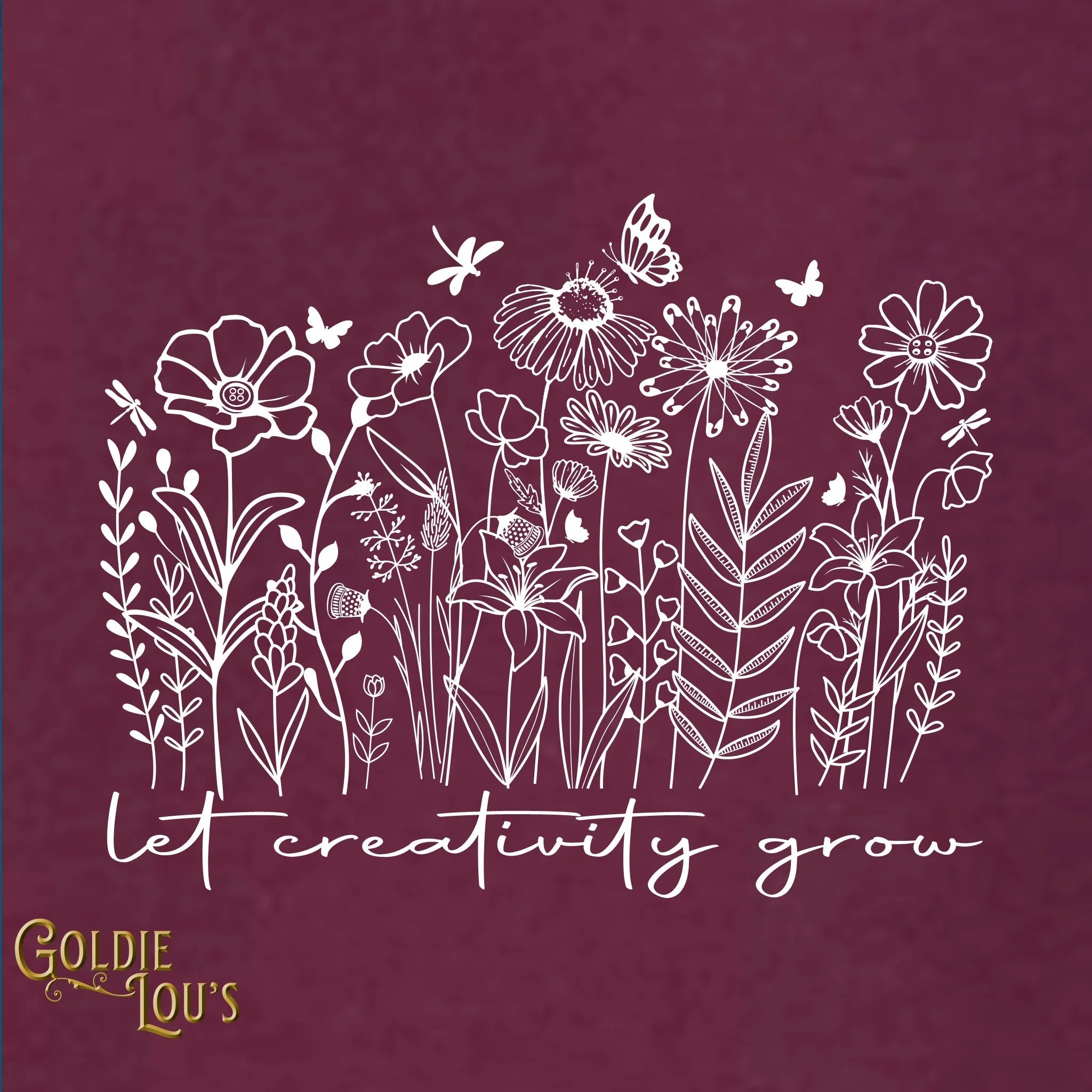 Let Creativity Grow Crewneck Sweatshirt