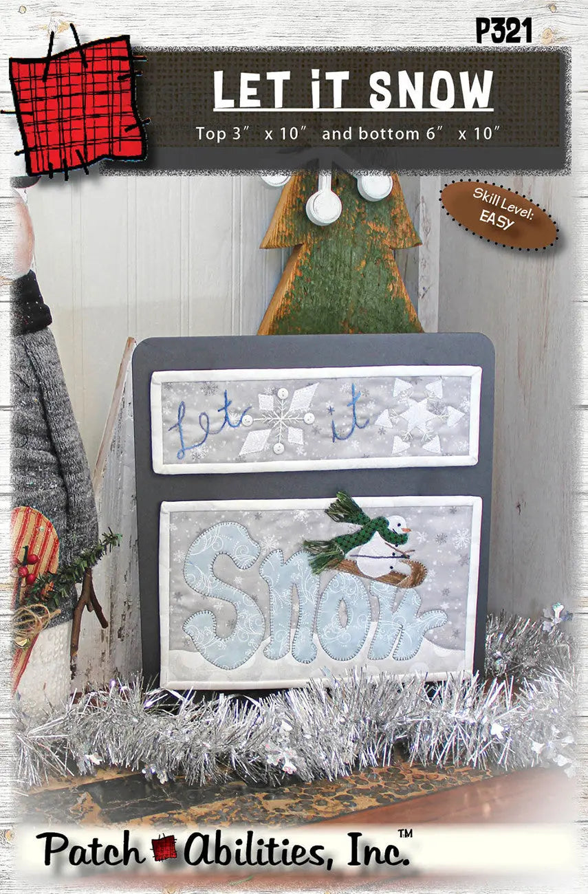Let it Snow and Snow - Linda's Electric Quilters
