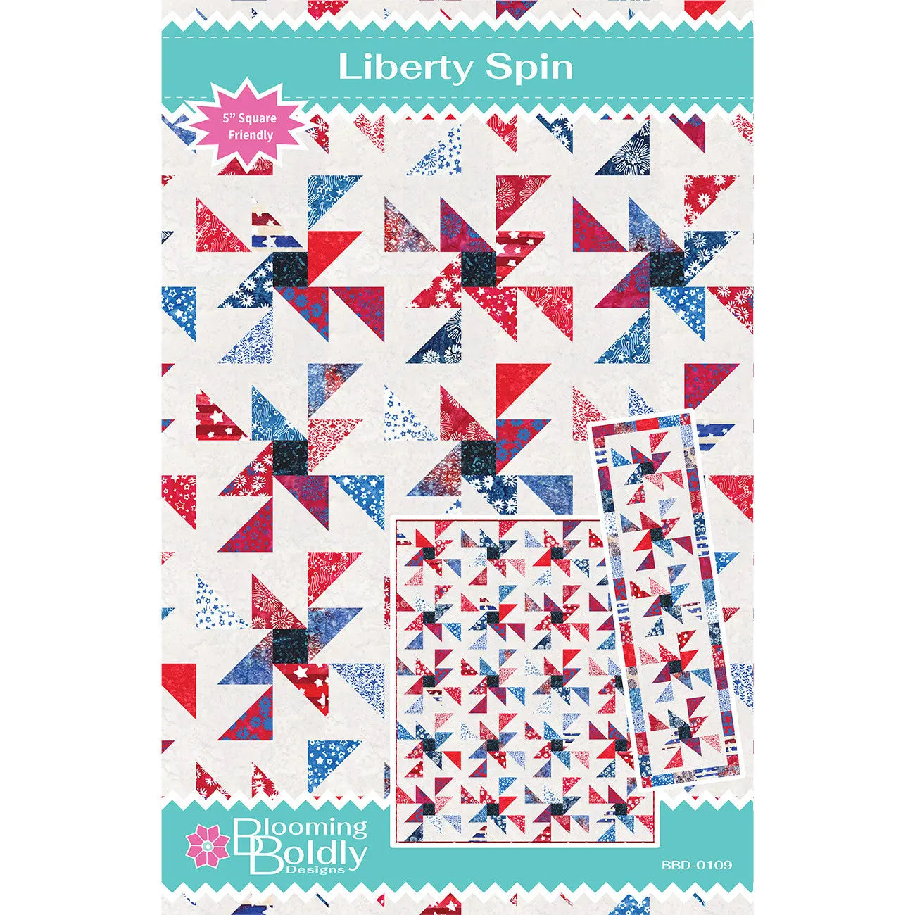 Liberty Spin - Linda's Electric Quilters