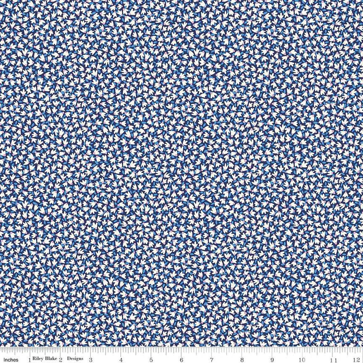 Liberty Tudor Celebration Tudor Tumble 01667447A 44"/45" Fabric Per Yard Riley Blake Designs