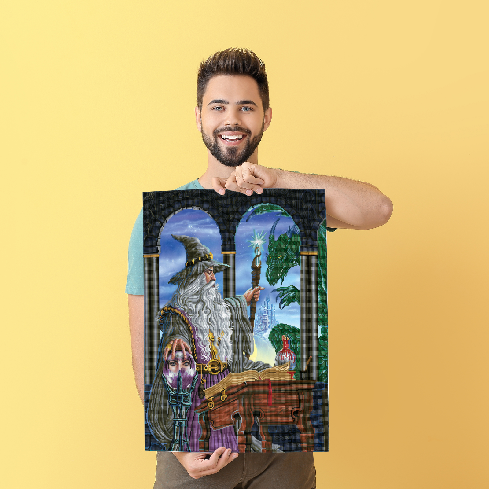 Diamond Dotz Wizards Emissary - 24.4" x 32.3"