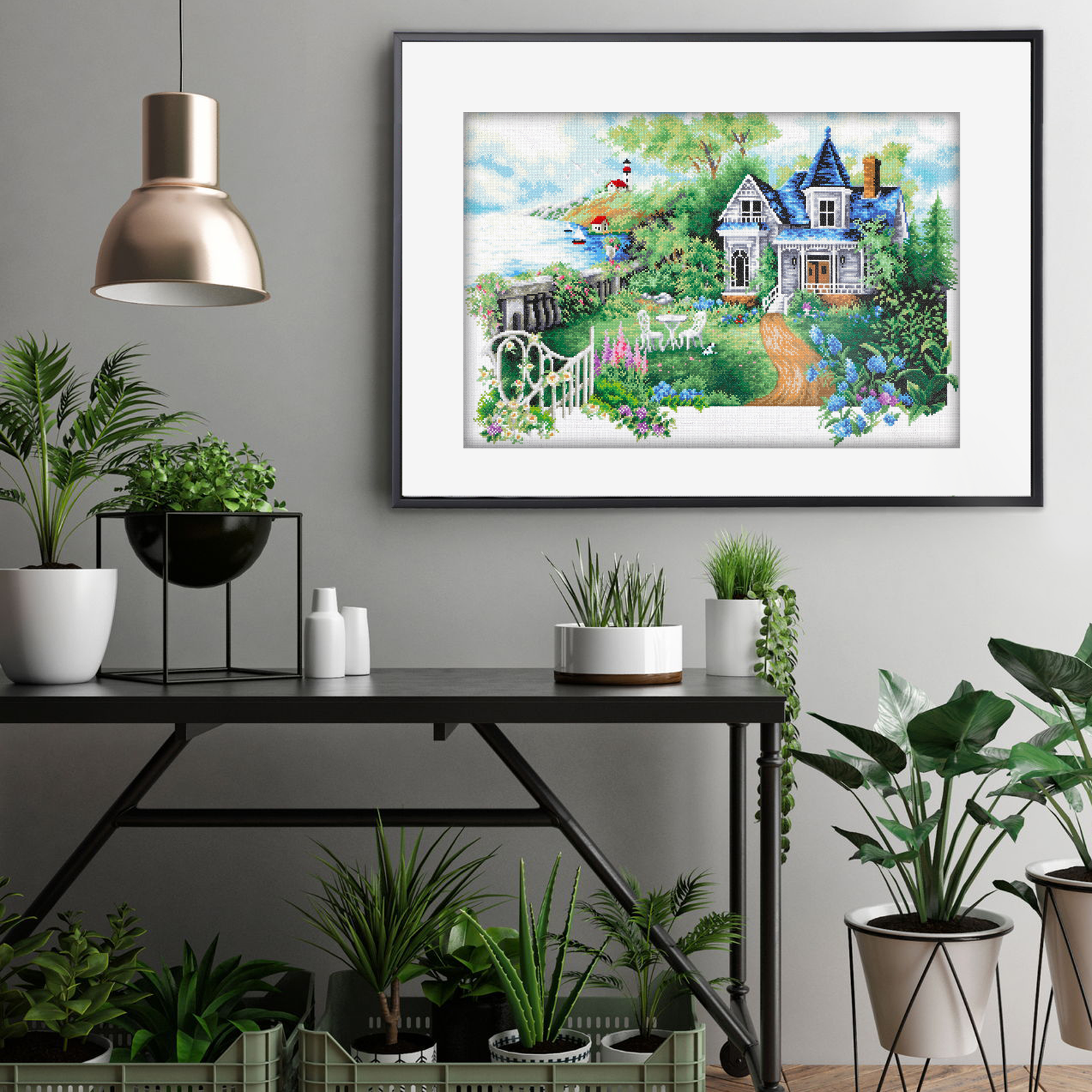 Diamond Dotz Summer Hideaway - 35.4" x 24.0"