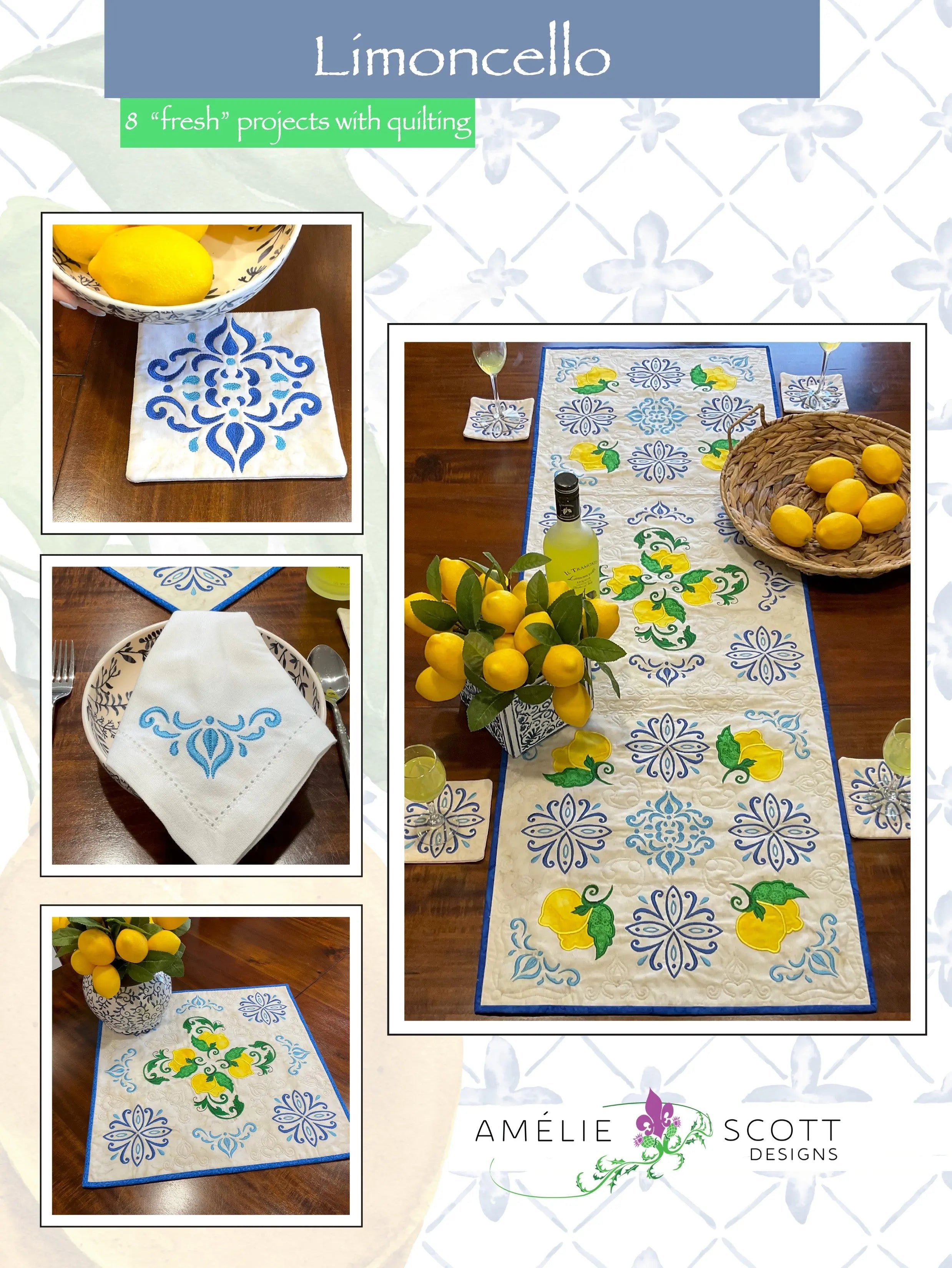 Limoncello - Linda's Electric Quilters