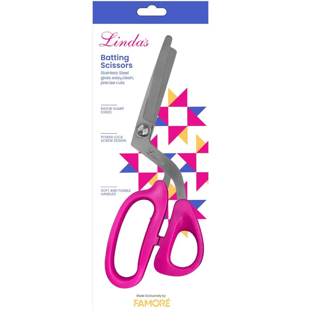 Linda's Batting Scissors - Linda's Electric Quilters