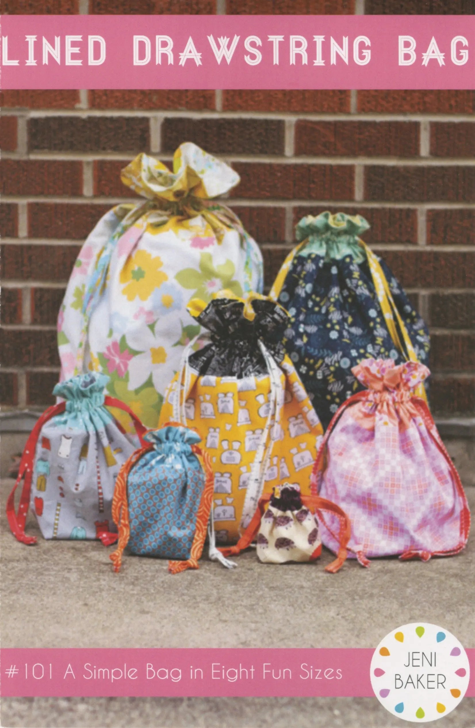 Lined Drawstring Bag - Linda's Electric Quilters