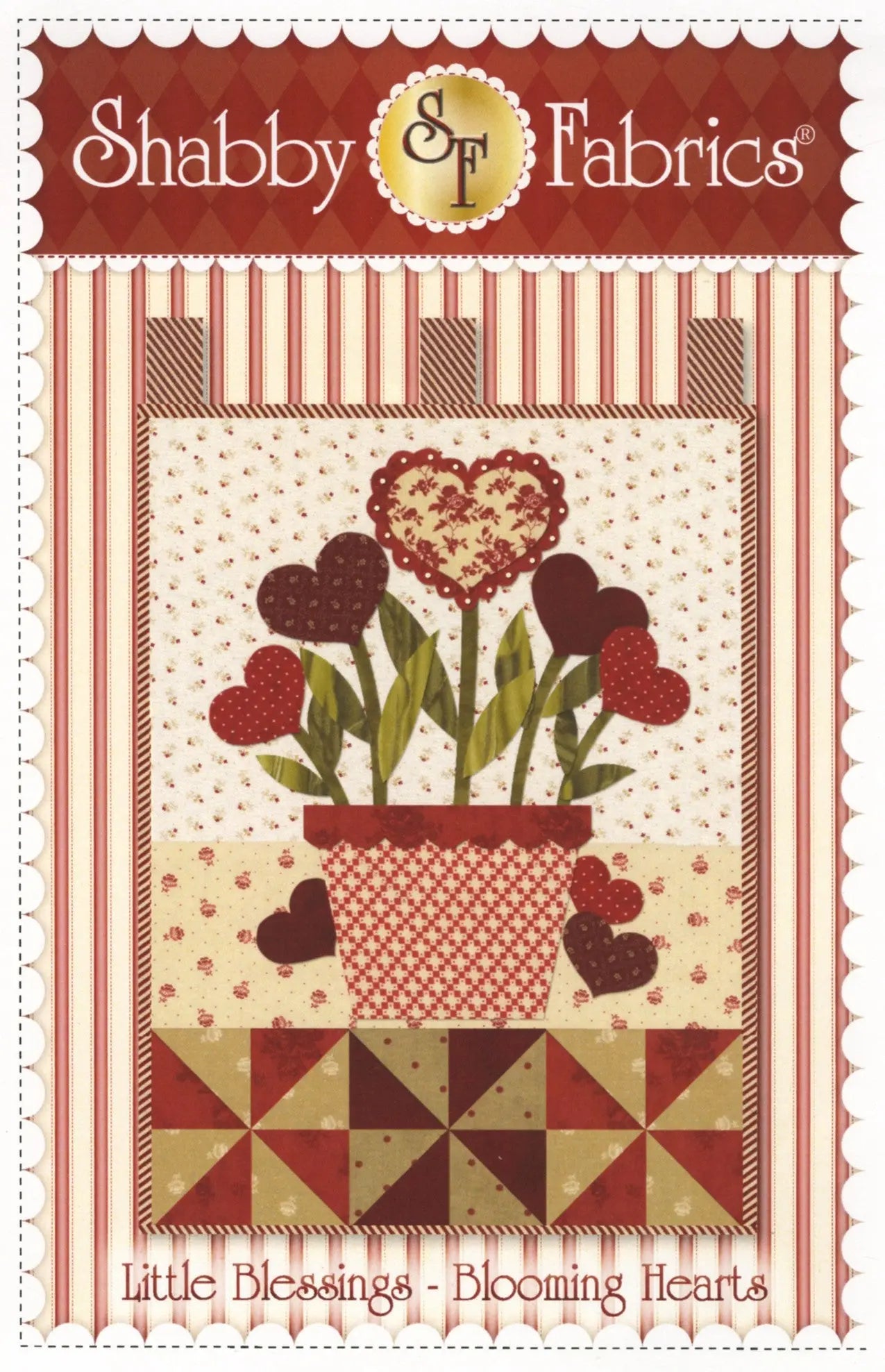 Little Blessings - Blooming Hearts - Linda's Electric Quilters