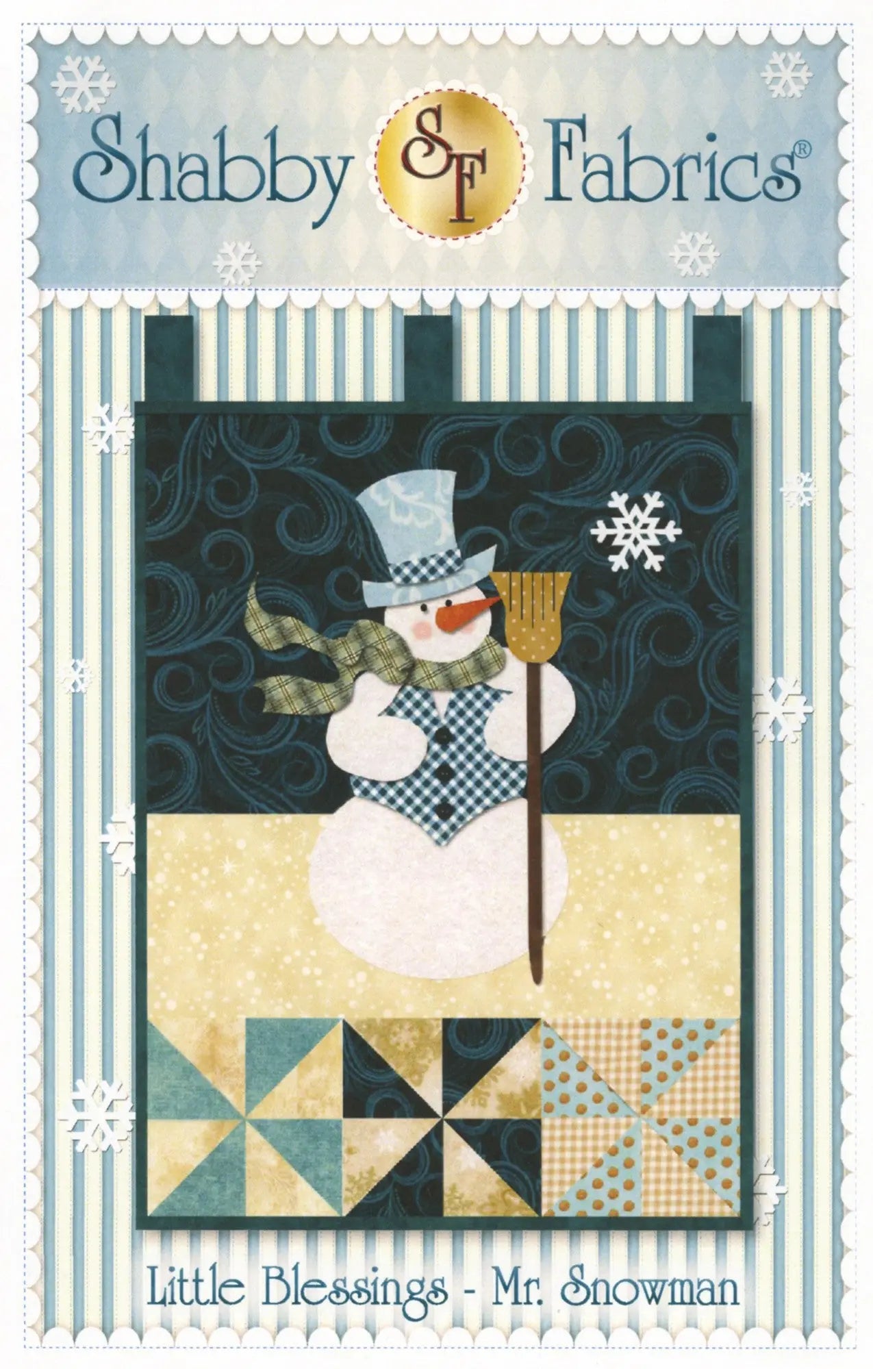 Little Blessings - Mr Snowman - Linda's Electric Quilters