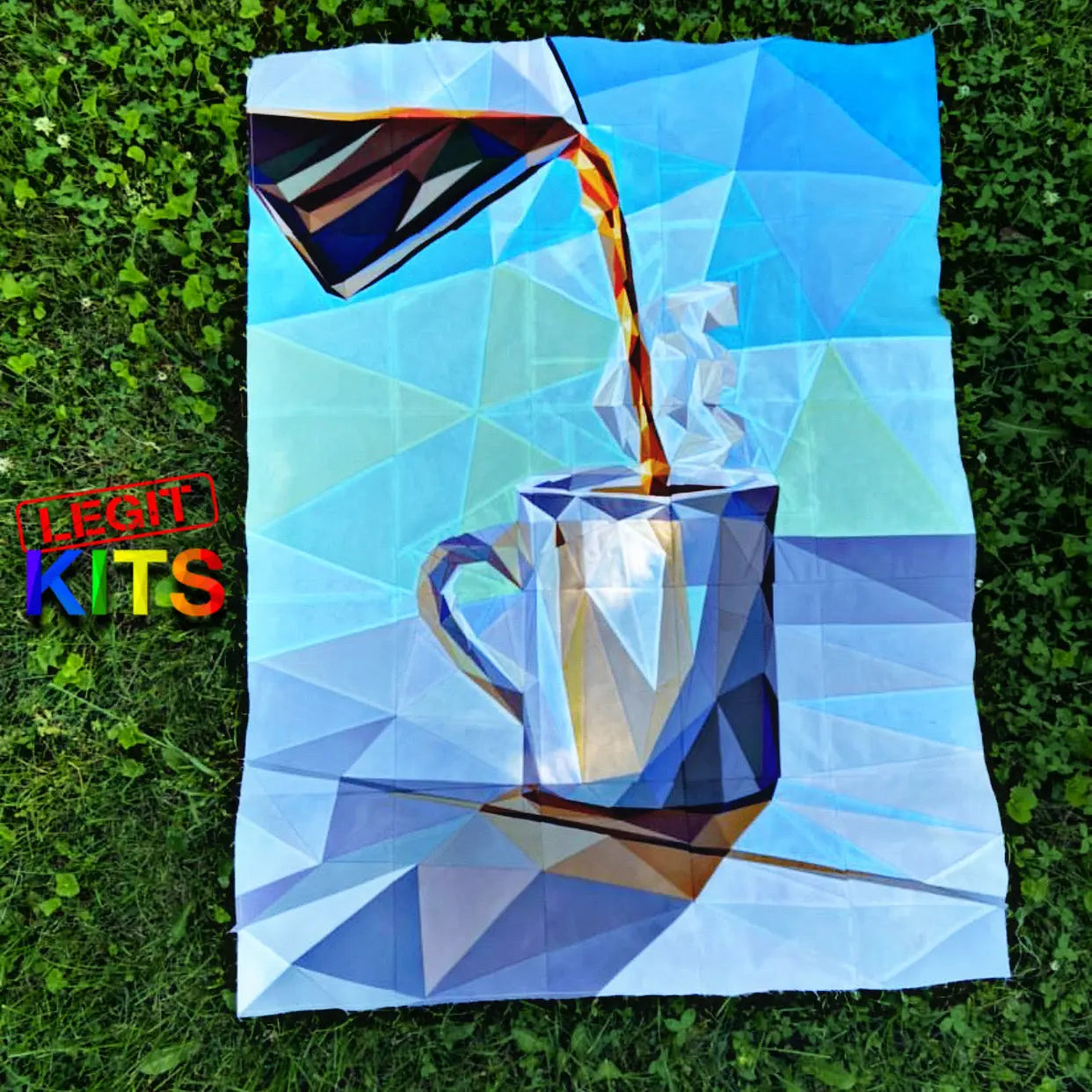 Little Coffee Quilt Kit Legit Kits