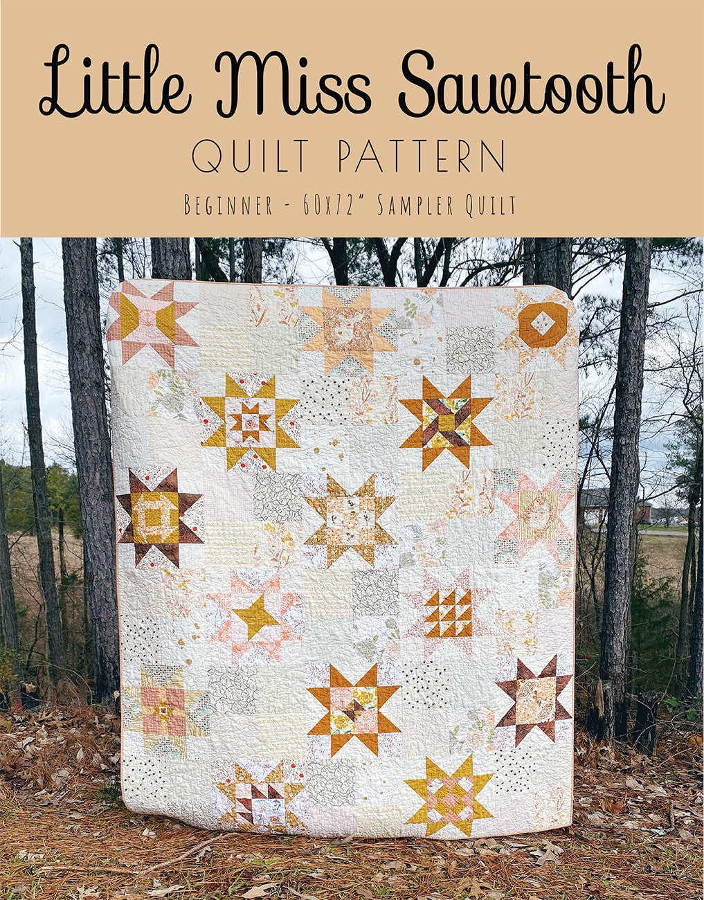 Little Miss Sawtooth Quilt Pattern