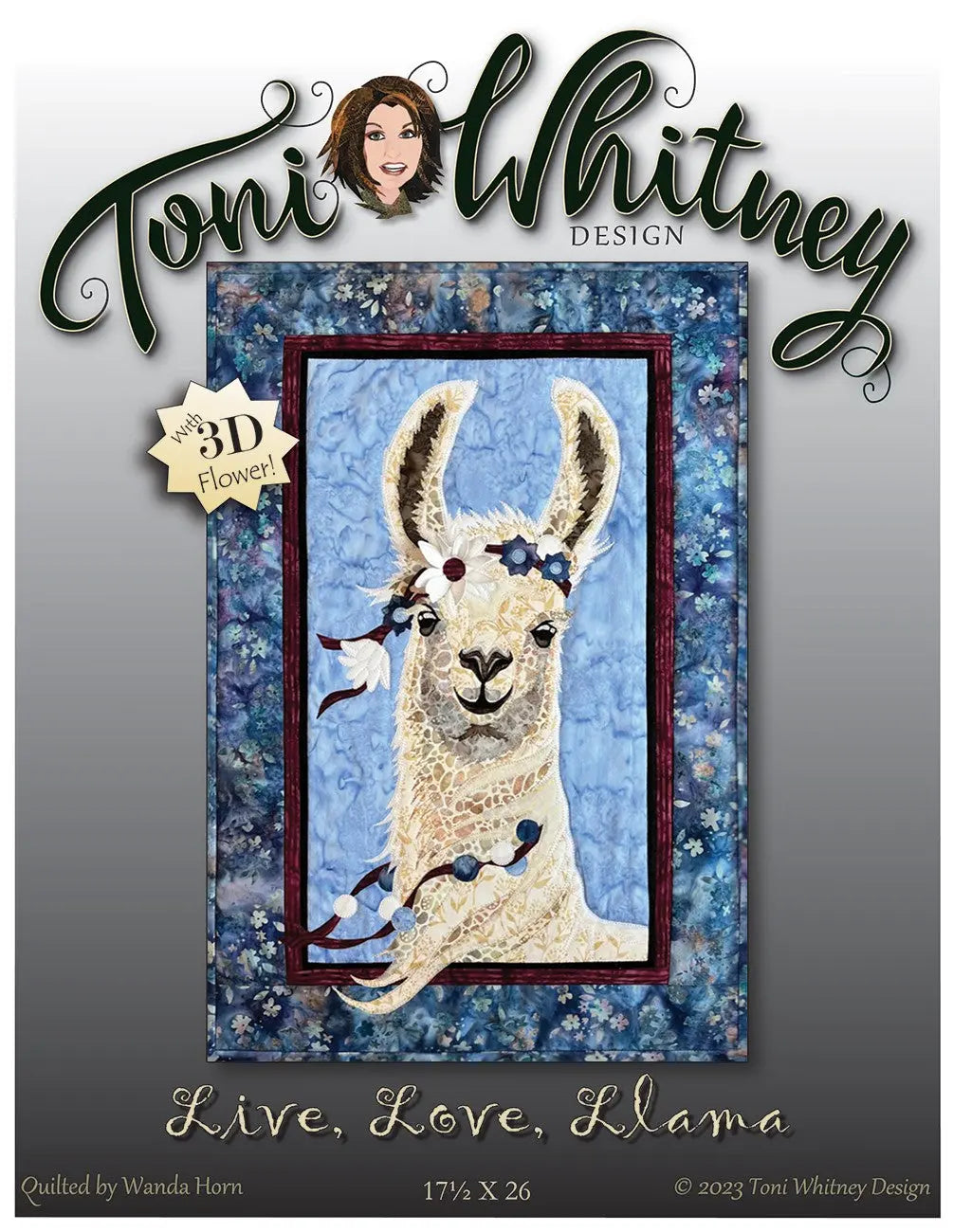 Live Love Llama - Linda's Electric Quilters