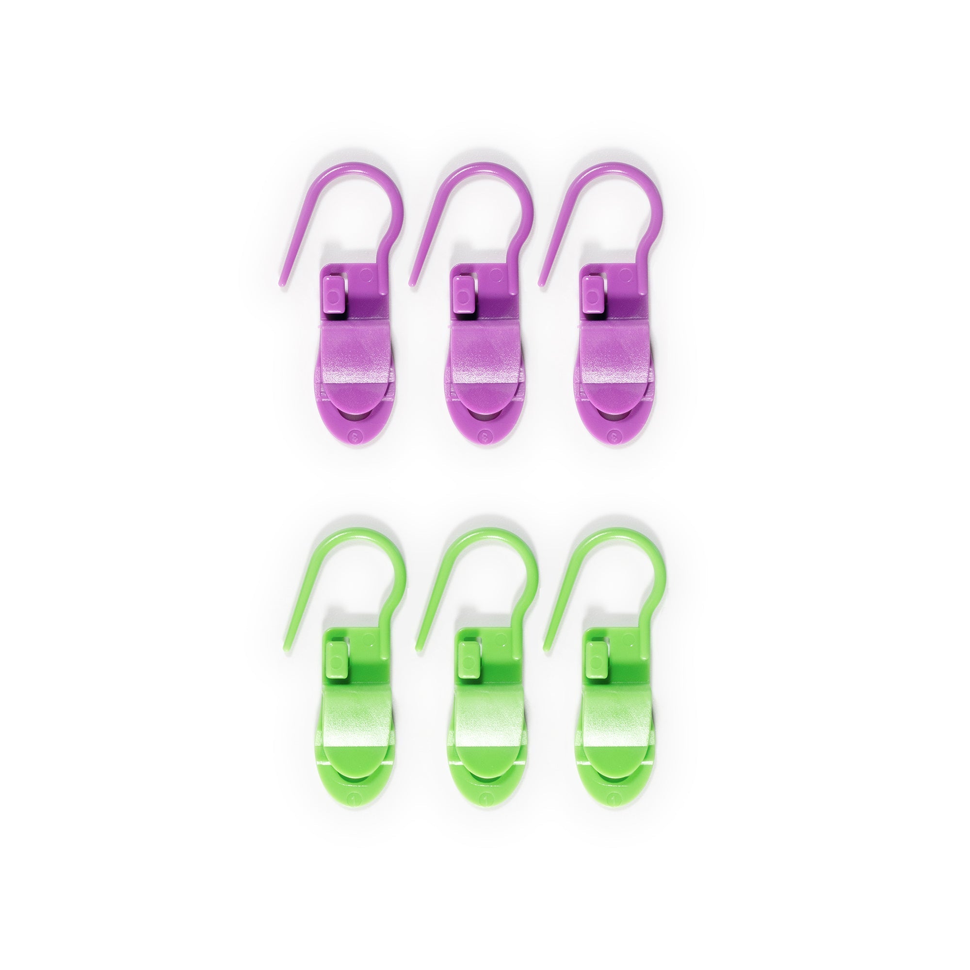 Locking Stitch Markers with Clip