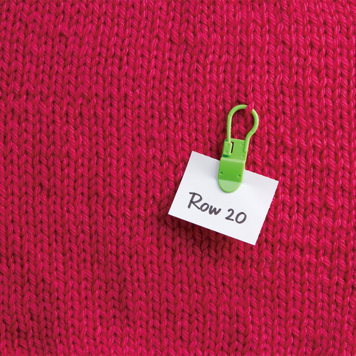 Locking Stitch Markers with Clip