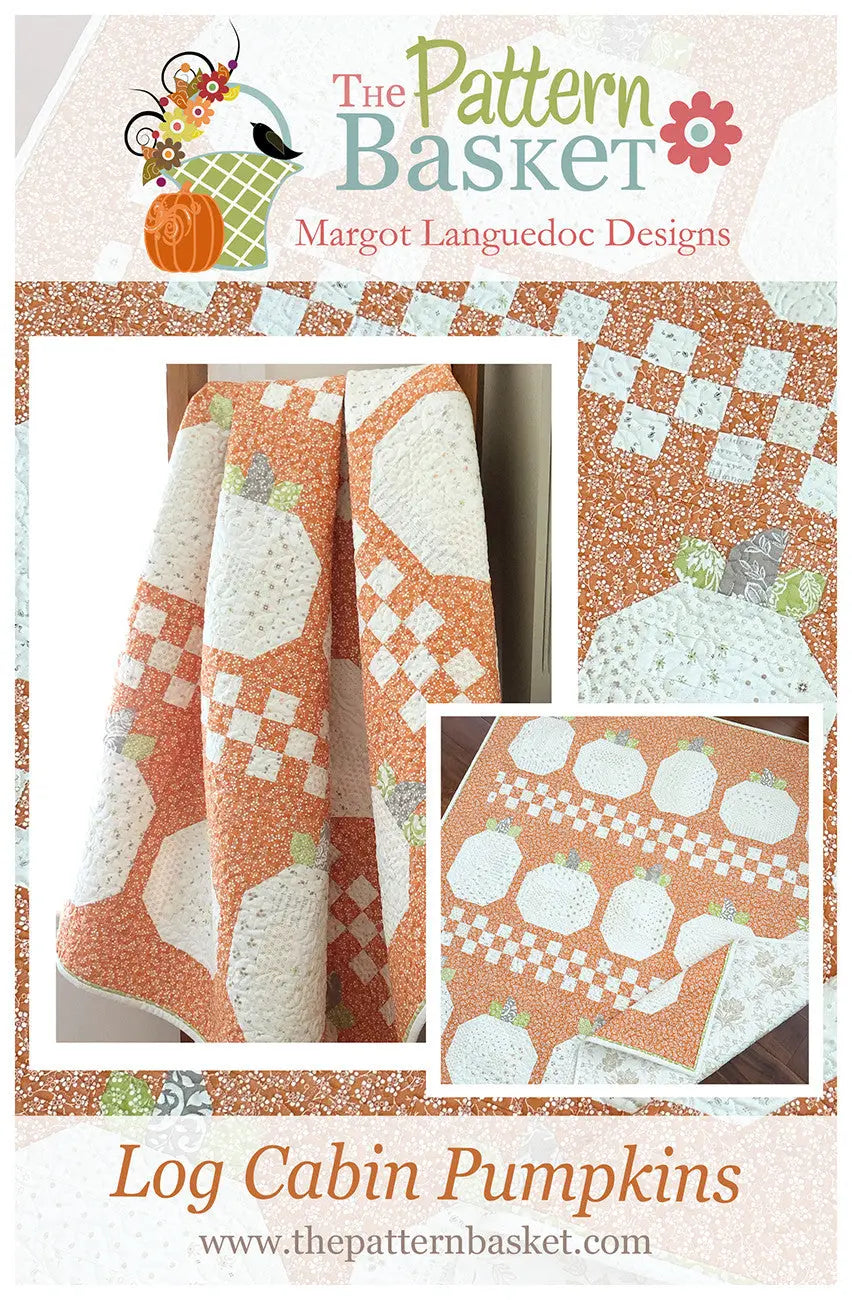 Log Cabin Pumpkins - Linda's Electric Quilters