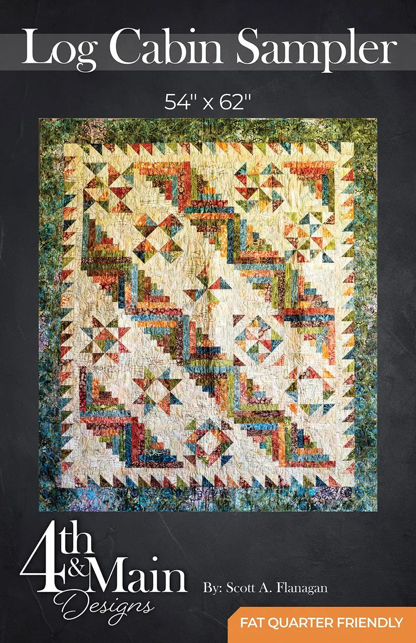 Log Cabin Sampler - Linda's Electric Quilters