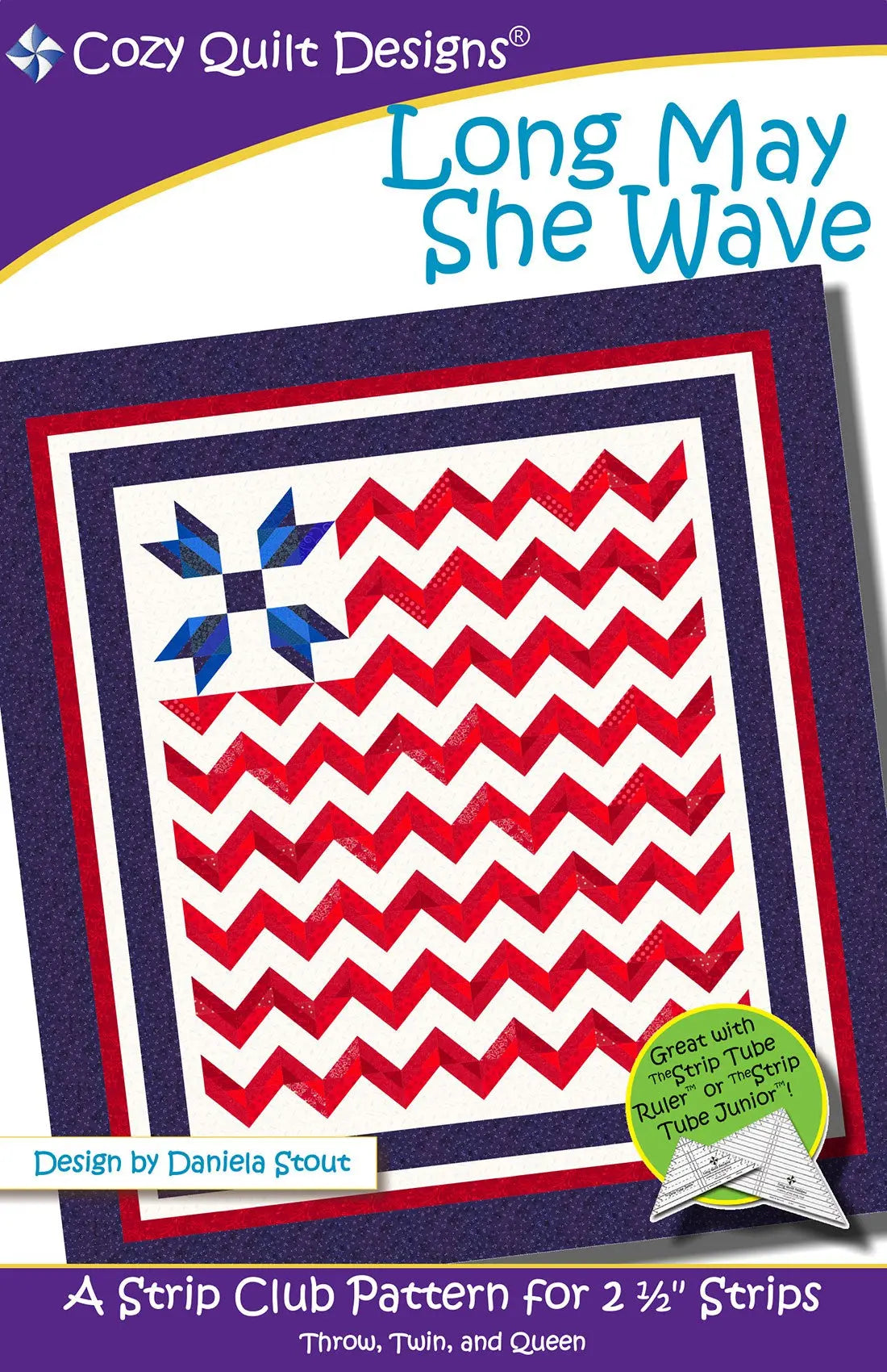 Long May She Wave - Linda's Electric Quilters